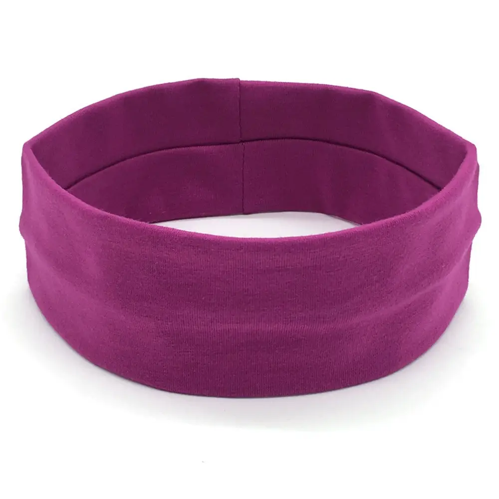 Korean-style Yoga Elastic Headband Cotton Sweat Absorbent — feature 24