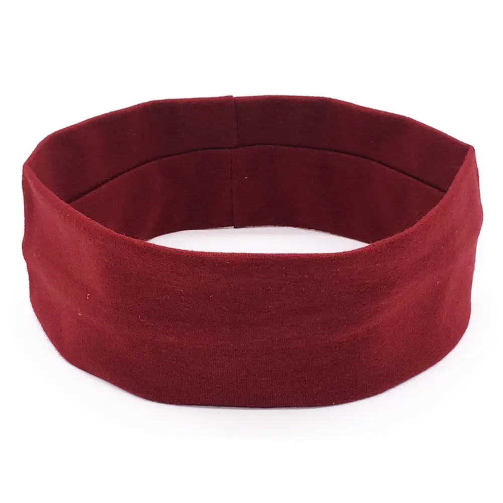 Korean-style Yoga Elastic Headband Cotton Sweat Absorbent - Image 4