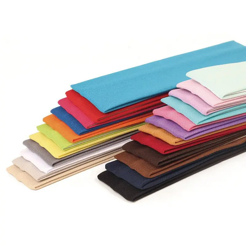 Korean-style Yoga Elastic Headband Cotton Sweat Absorbent - Image 6