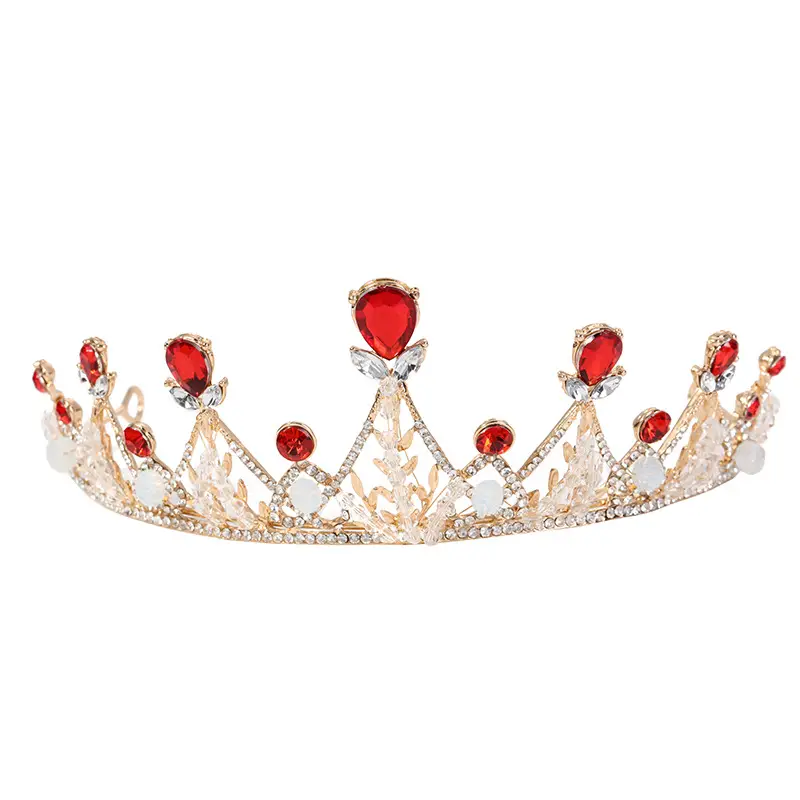 European Style Zircon Crown Princess Hair Hoop for Bride Party - Image 14
