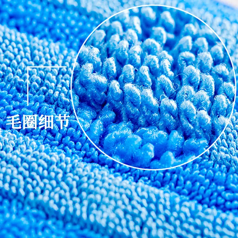 Twisted Microfiber Mop Head Water Absorbent Quick Dry - Image 4