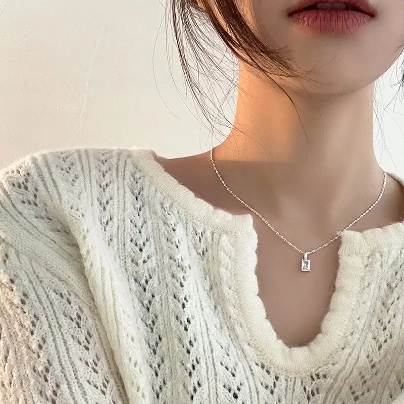 Sweet Pearl Necklace for Women's All-Match Clavicle Chain