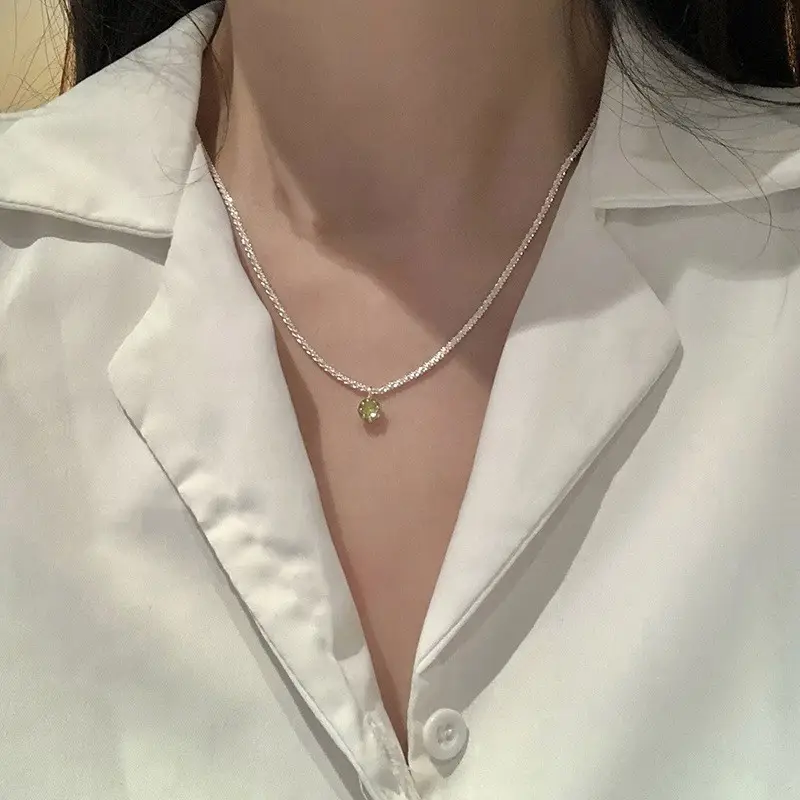Sweet Pearl Necklace for Women's All-Match Clavicle Chain