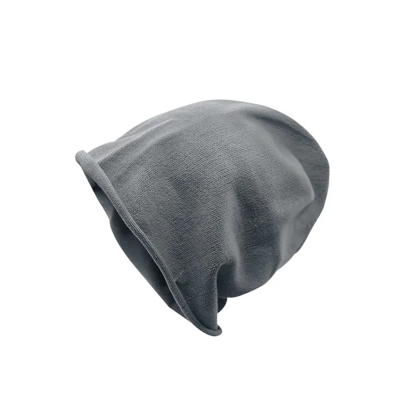 Japanese Wool Cap Grey Women Men - Image 9