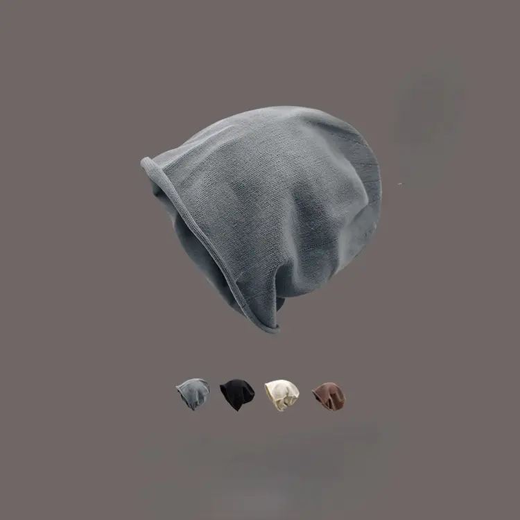 Japanese Wool Cap Grey Women Men — feature 2