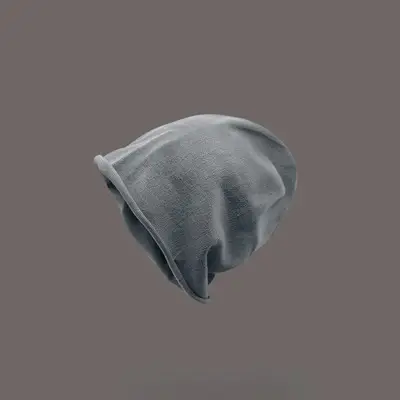Japanese Wool Cap Grey Women Men - Image 2