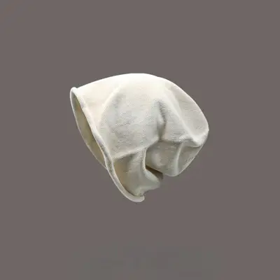 Japanese Wool Cap Grey Women Men - Image 3