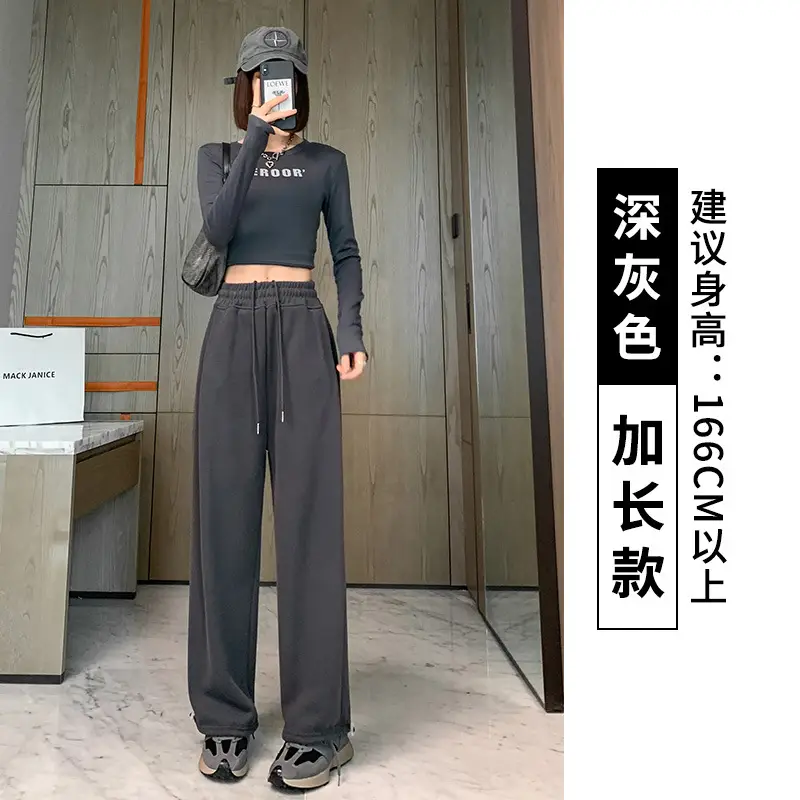 Women Fleece Lined Sweatpants Black 2025 - Image 11