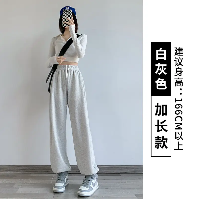 Women Fleece Lined Sweatpants Black 2025 - Image 12