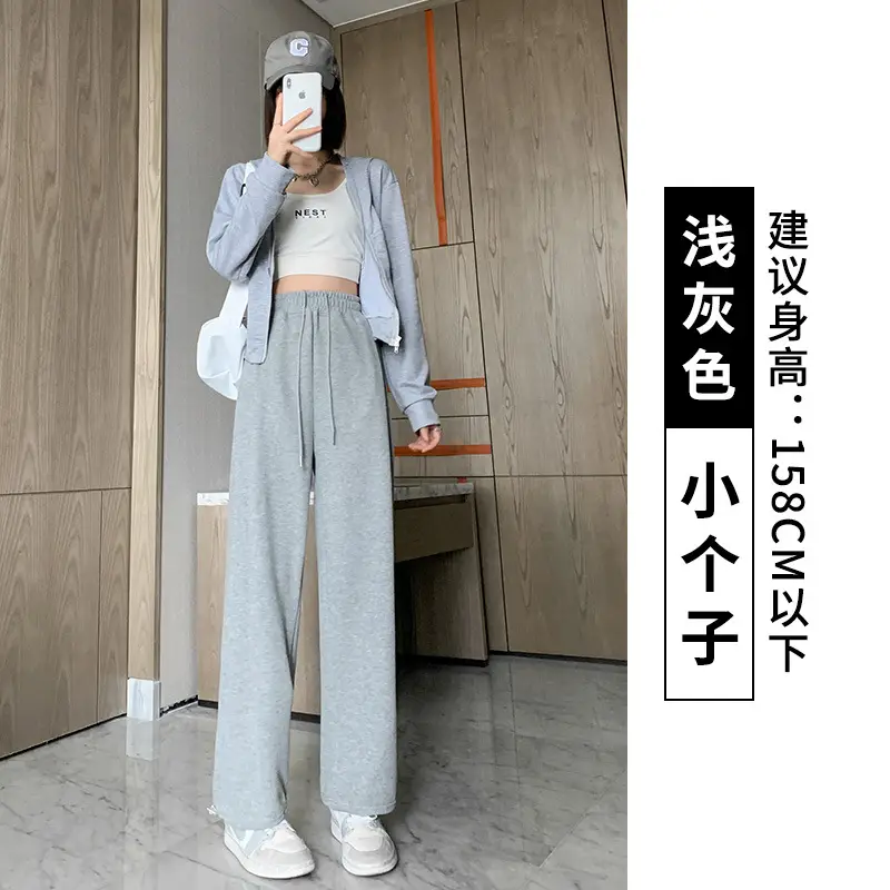 Women Fleece Lined Sweatpants Black 2025 - Image 2