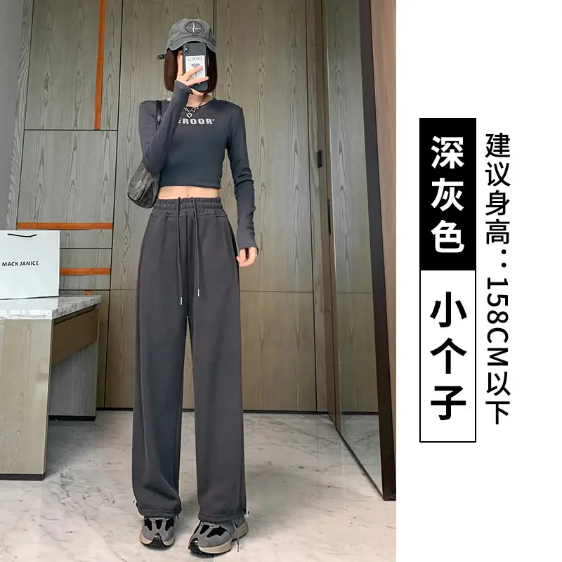 Women Fleece Lined Sweatpants Black 2025 - Image 3