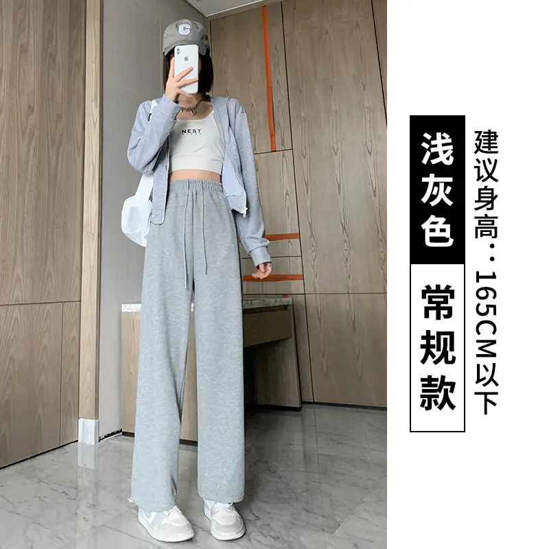 Women Fleece Lined Sweatpants Black 2025 - Image 6