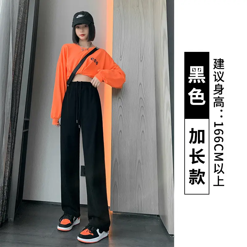 Women Fleece Lined Sweatpants Black 2025 - Image 9
