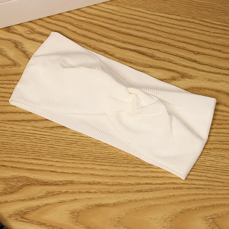 Women's Yellow Sweat-Absorbent Yoga Headband - Image 5