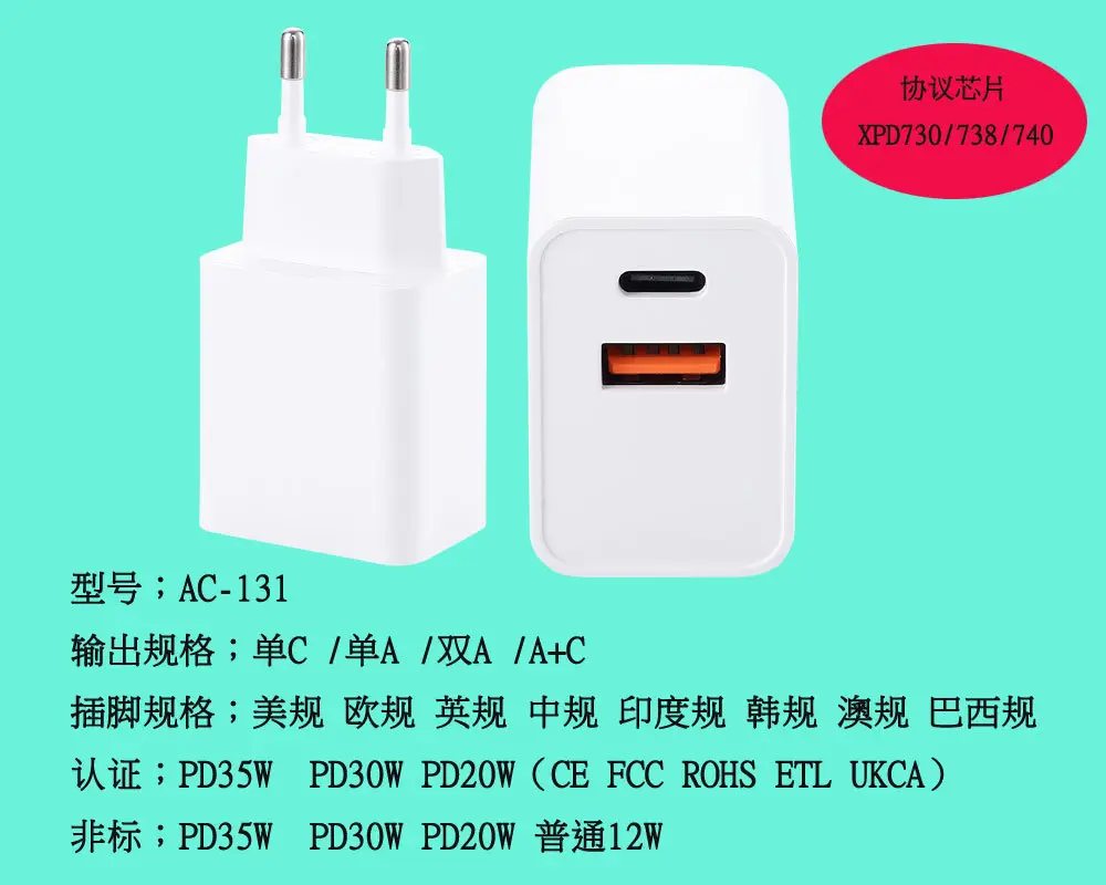 PD20W30W45W Travel Charger for Phones — feature 20