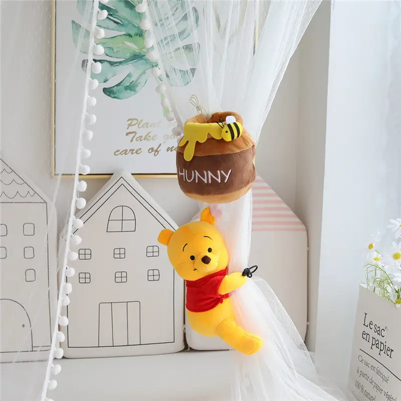 Winnie the Pooh Curtain Pom Pom Toy