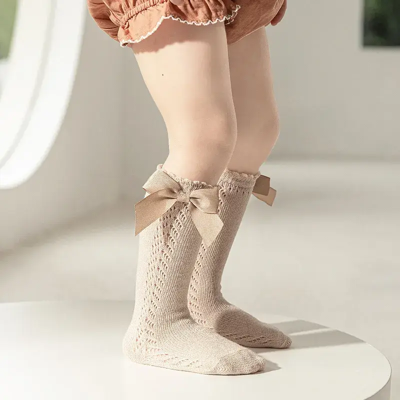 Girls Bow Bowdyse Mesh Socks 2022 - Image 8