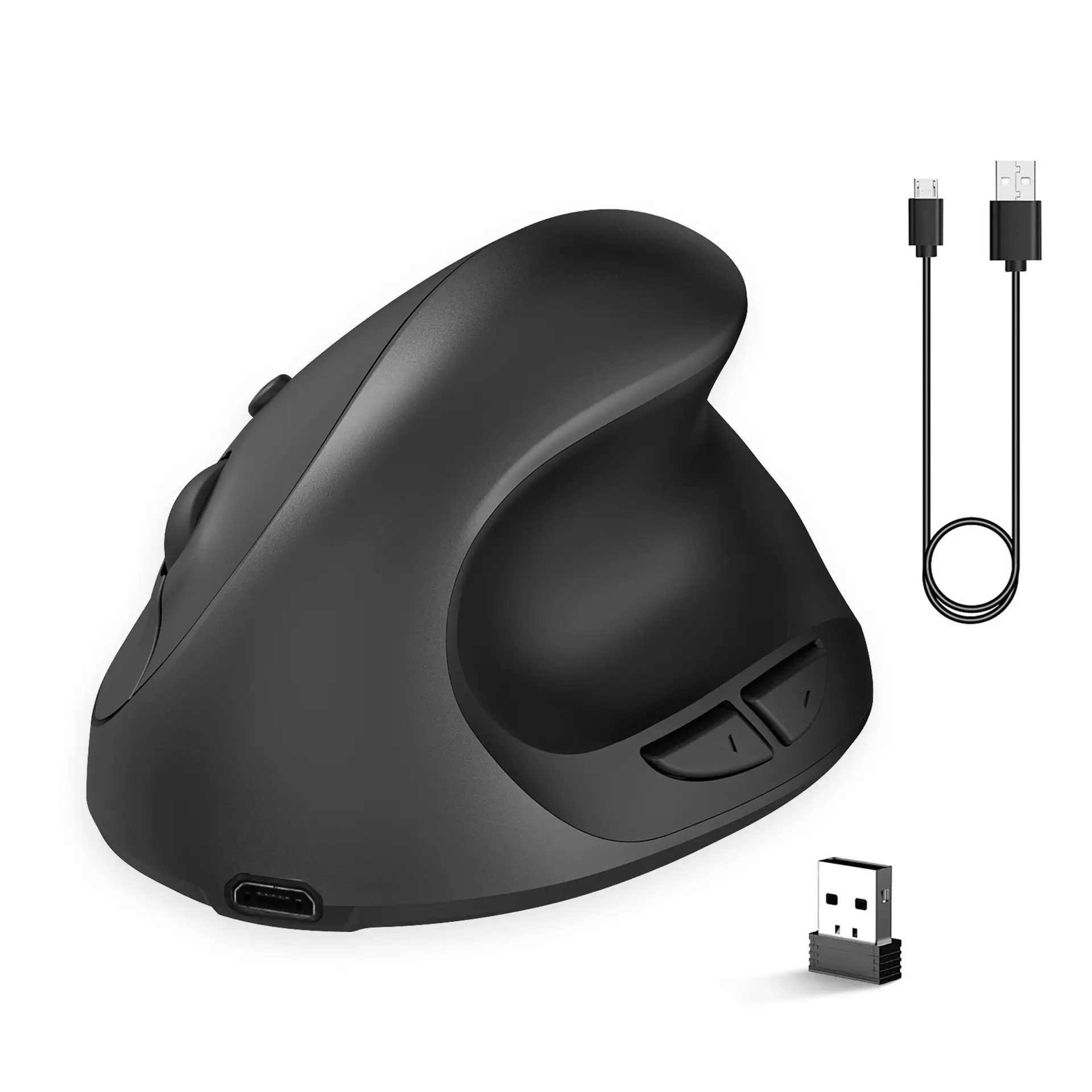 2.4G Wireless Mouse Rechargeable 600MA 2400 DPI