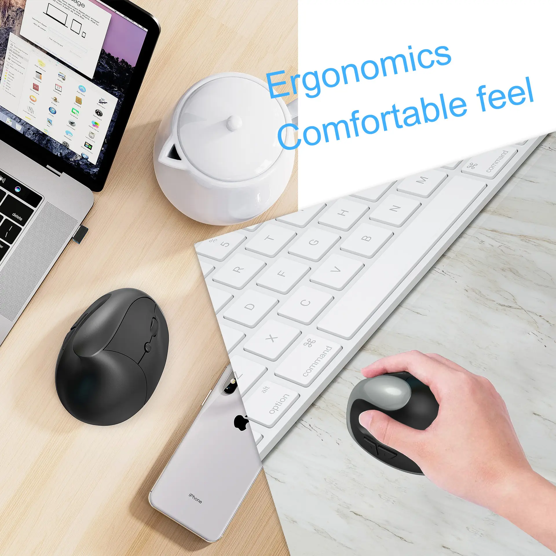 2.4G Wireless Mouse Rechargeable 600MA 2400 DPI — feature 27