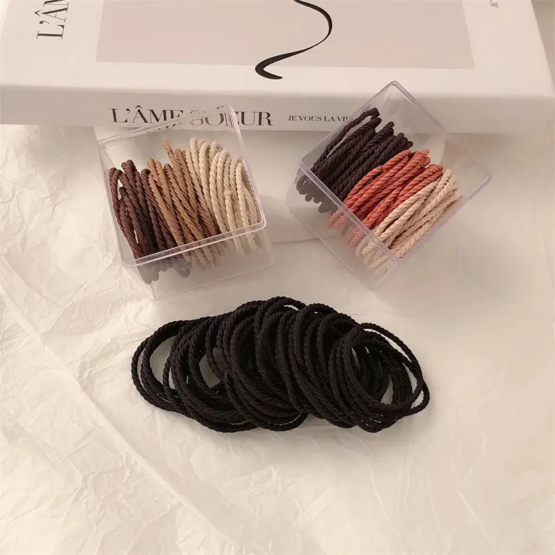High Elastic Rubber Hair Rope for Women - Image 4