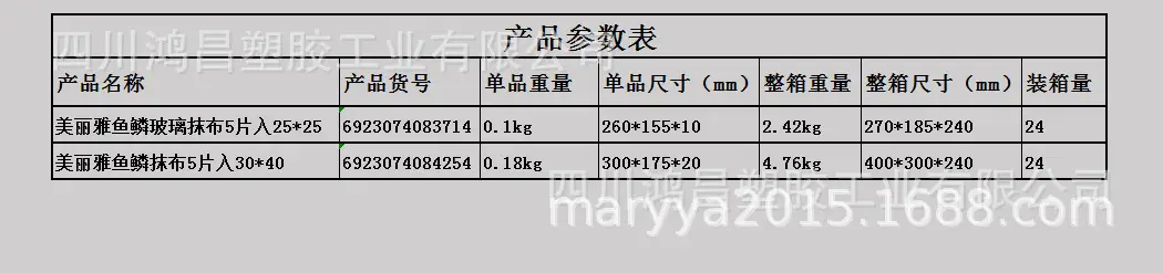 Meiliya Fish Scale Cloth Large Thick Absorbent Household Cleaning Cloth — feature 1