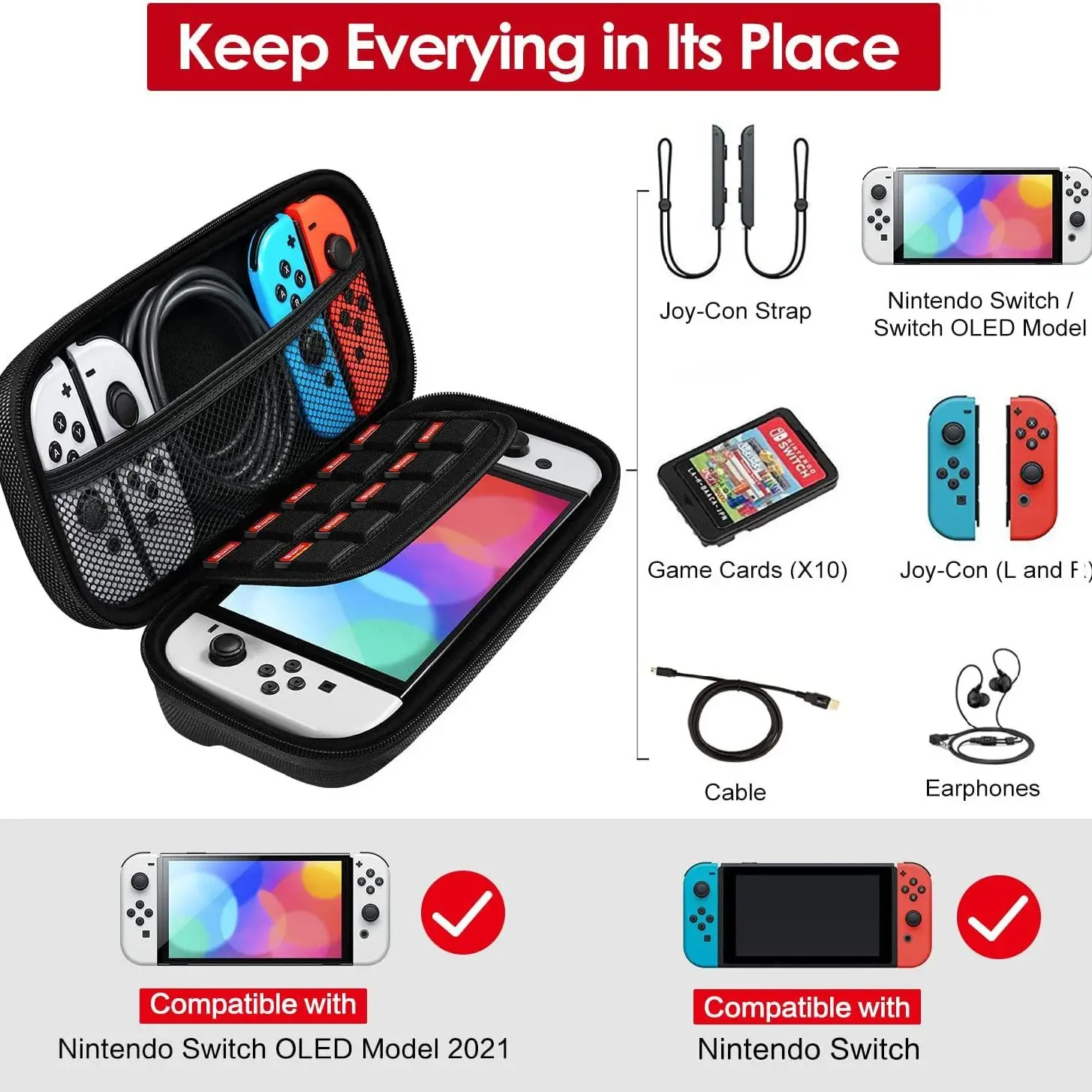 Nintendo Switch Game Console Protective Shell Transparent - Image 8
