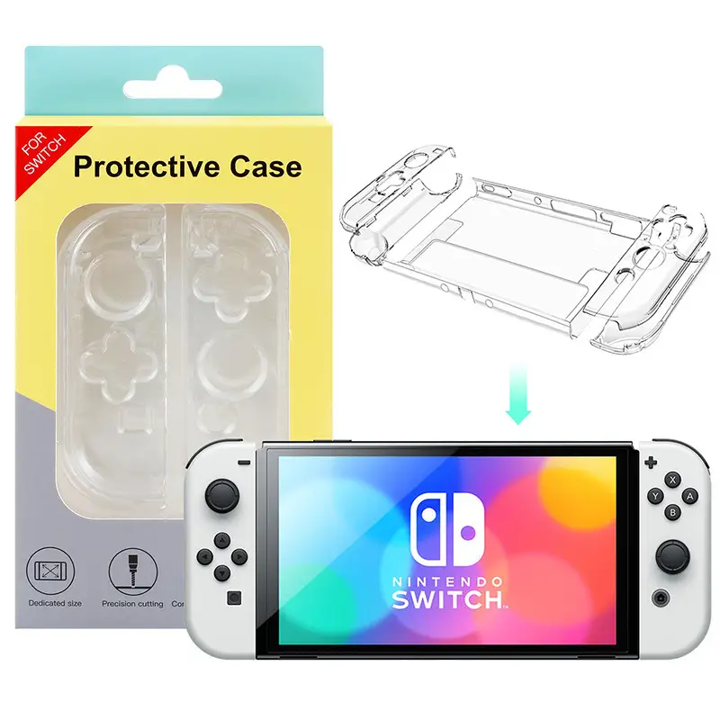 Nintendo Switch Game Console Protective Shell Transparent - Image 3