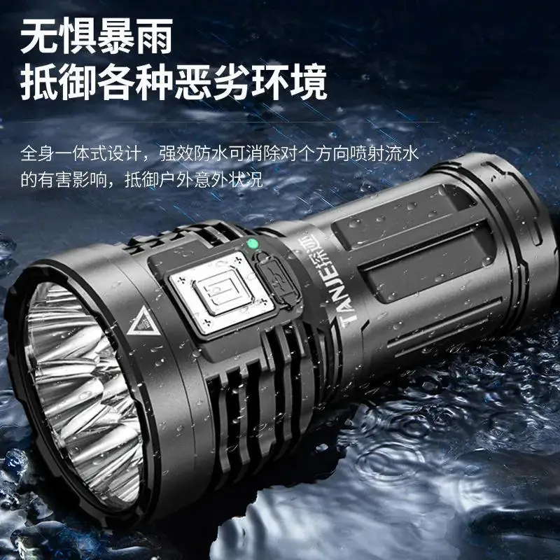 Eight-Core Ultra-Bright Flashlight for Outdoor Use - Image 7
