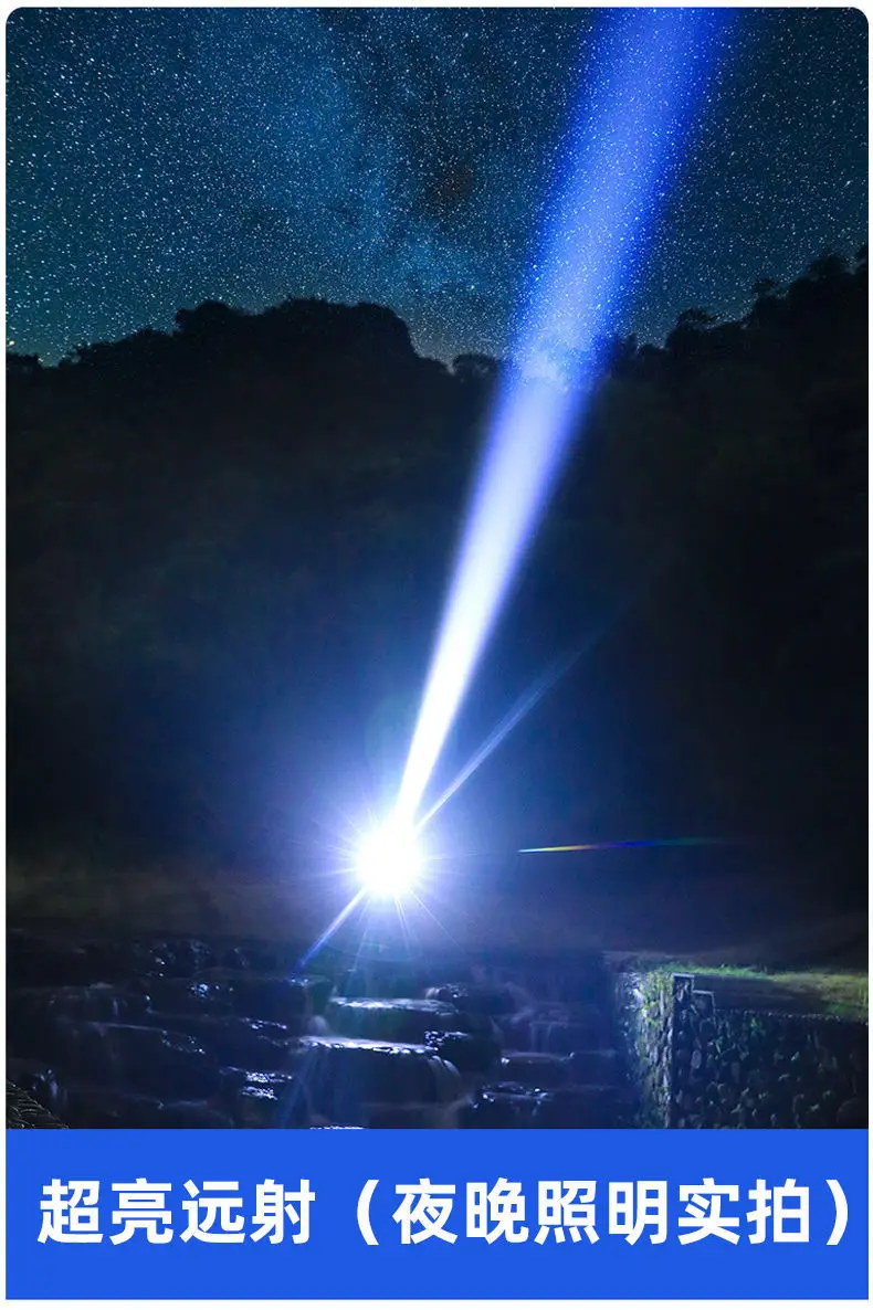 Eight-Core Ultra-Bright Flashlight for Outdoor Use — feature 8
