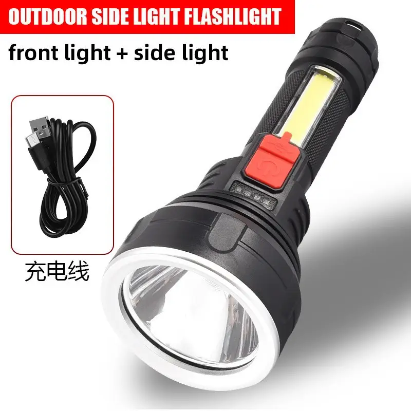 Eight-Core Ultra-Bright Flashlight for Outdoor Use - Image 5