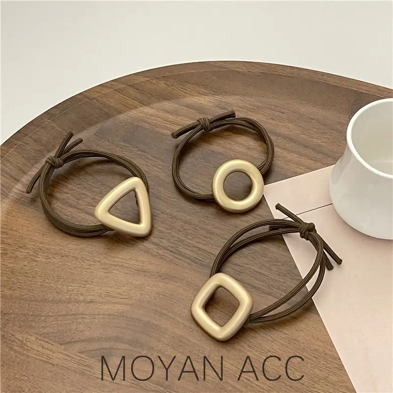 Korean Style Heart & Flower Hair Ring Women