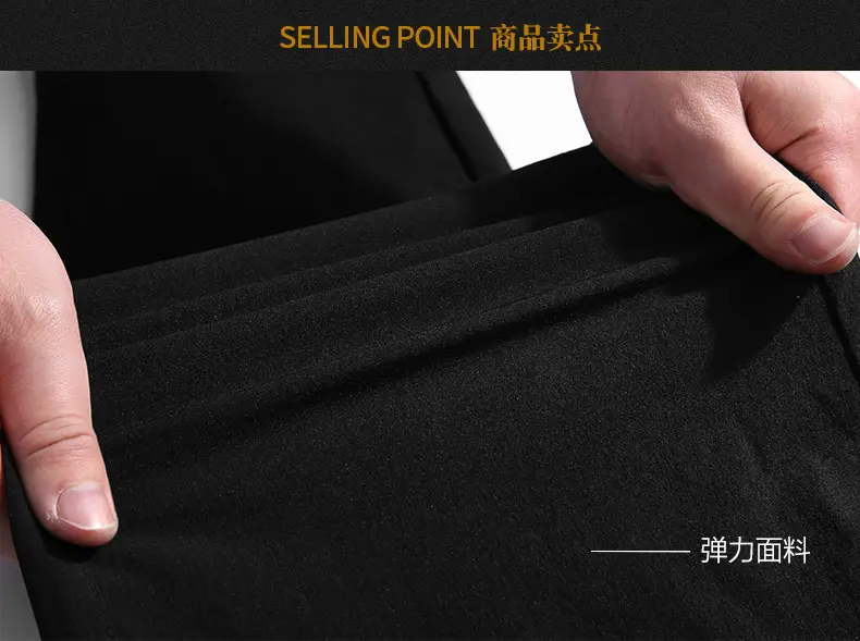 Men Ice Silk Crop Pants 2022 Summer Casual Sports Shorts — feature 12