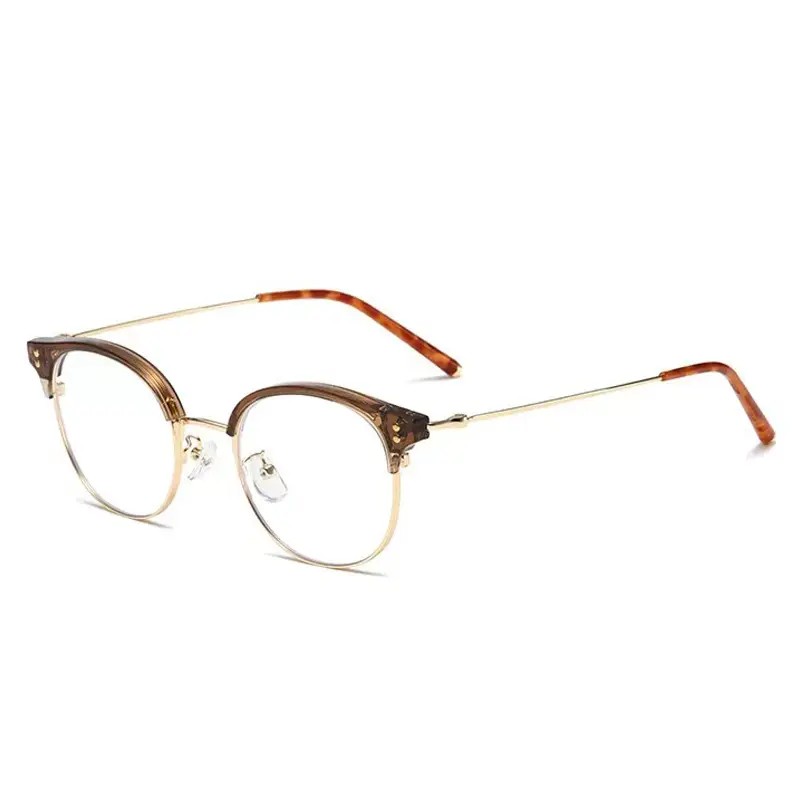 Ultra-light Cold Brown Glasses for Women Korean Style - Image 15