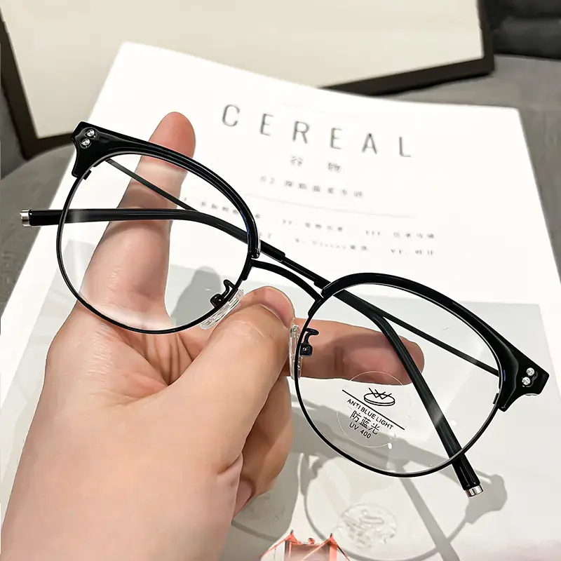 Ultra-light Cold Brown Glasses for Women Korean Style - Image 10