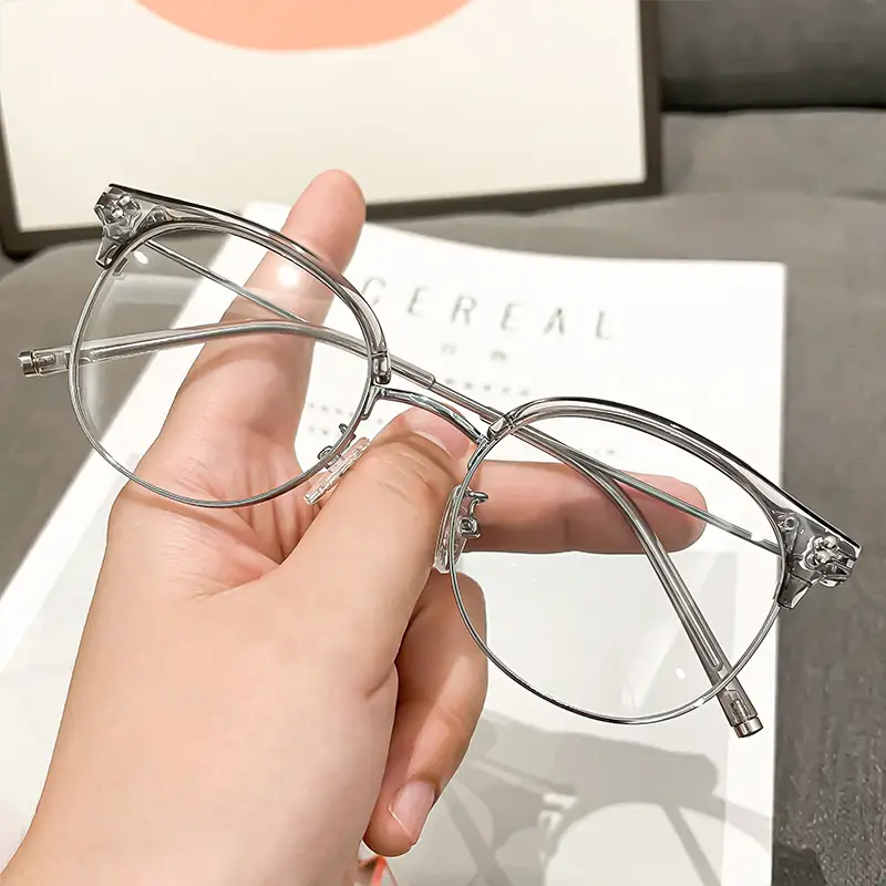 Ultra-light Cold Brown Glasses for Women Korean Style - Image 8