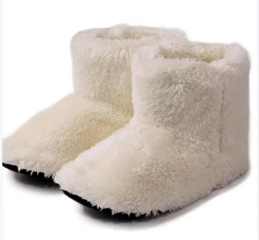 Coral Fleece Couple Boots for Indoor Winter Warm