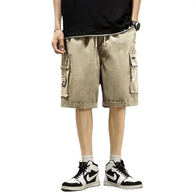 Men Japanese Style Ins Shorts Large All Match - Image 8