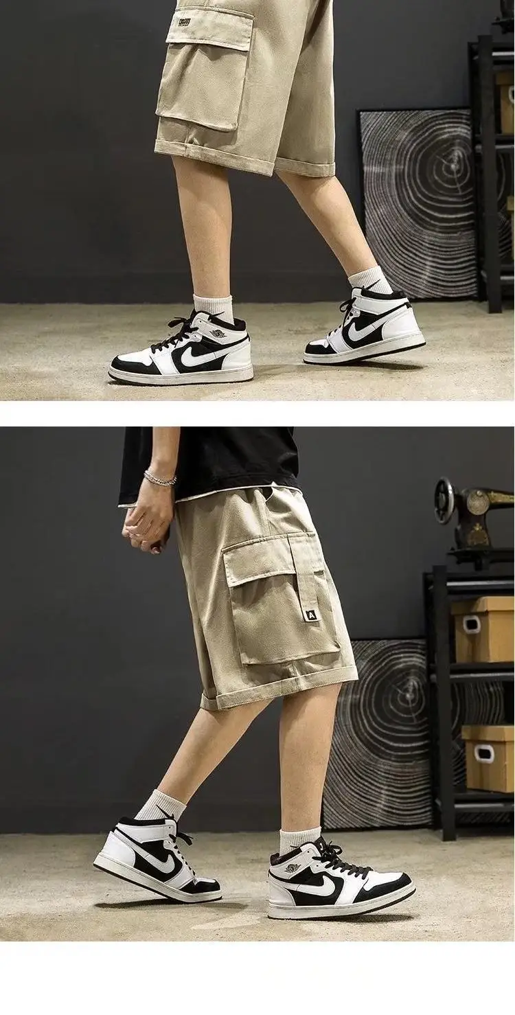 Men Japanese Style Ins Shorts Large All Match — feature 11