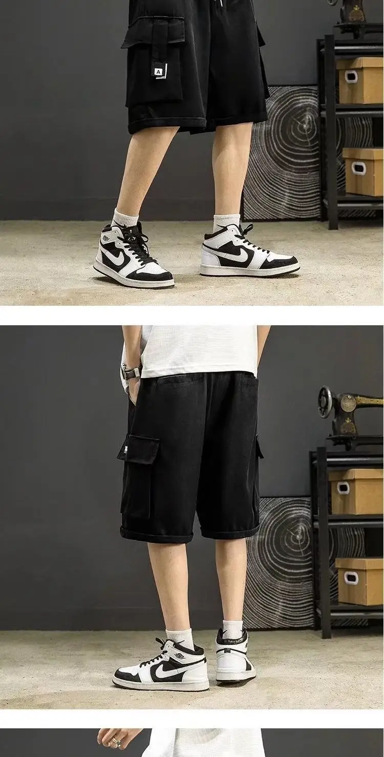 Men Japanese Style Ins Shorts Large All Match — feature 4