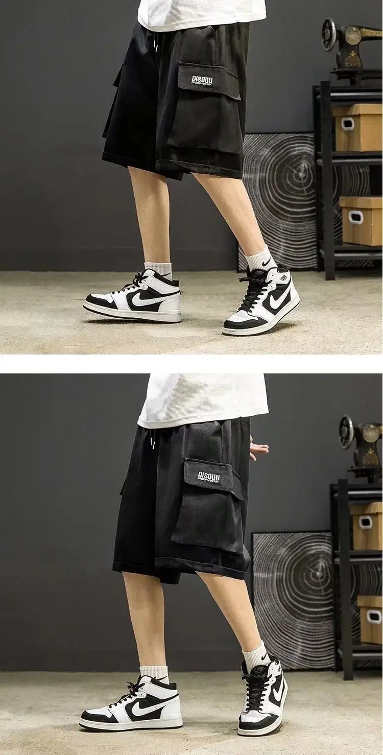 Men Japanese Style Ins Shorts Large All Match — feature 5