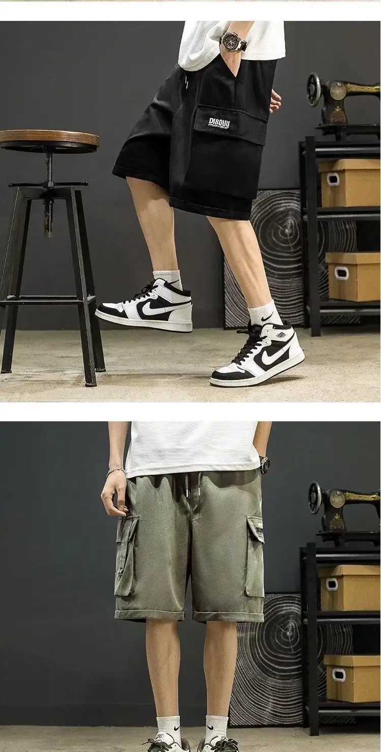 Men Japanese Style Ins Shorts Large All Match — feature 6