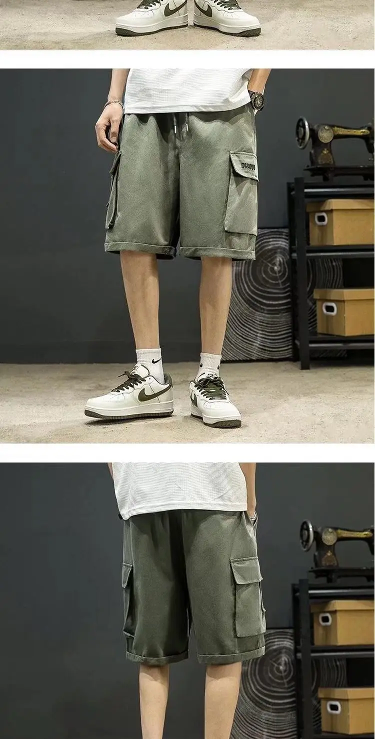 Men Japanese Style Ins Shorts Large All Match — feature 7