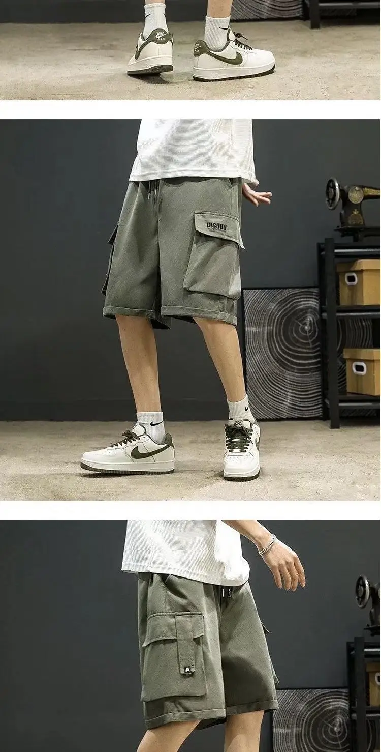 Men Japanese Style Ins Shorts Large All Match — feature 8