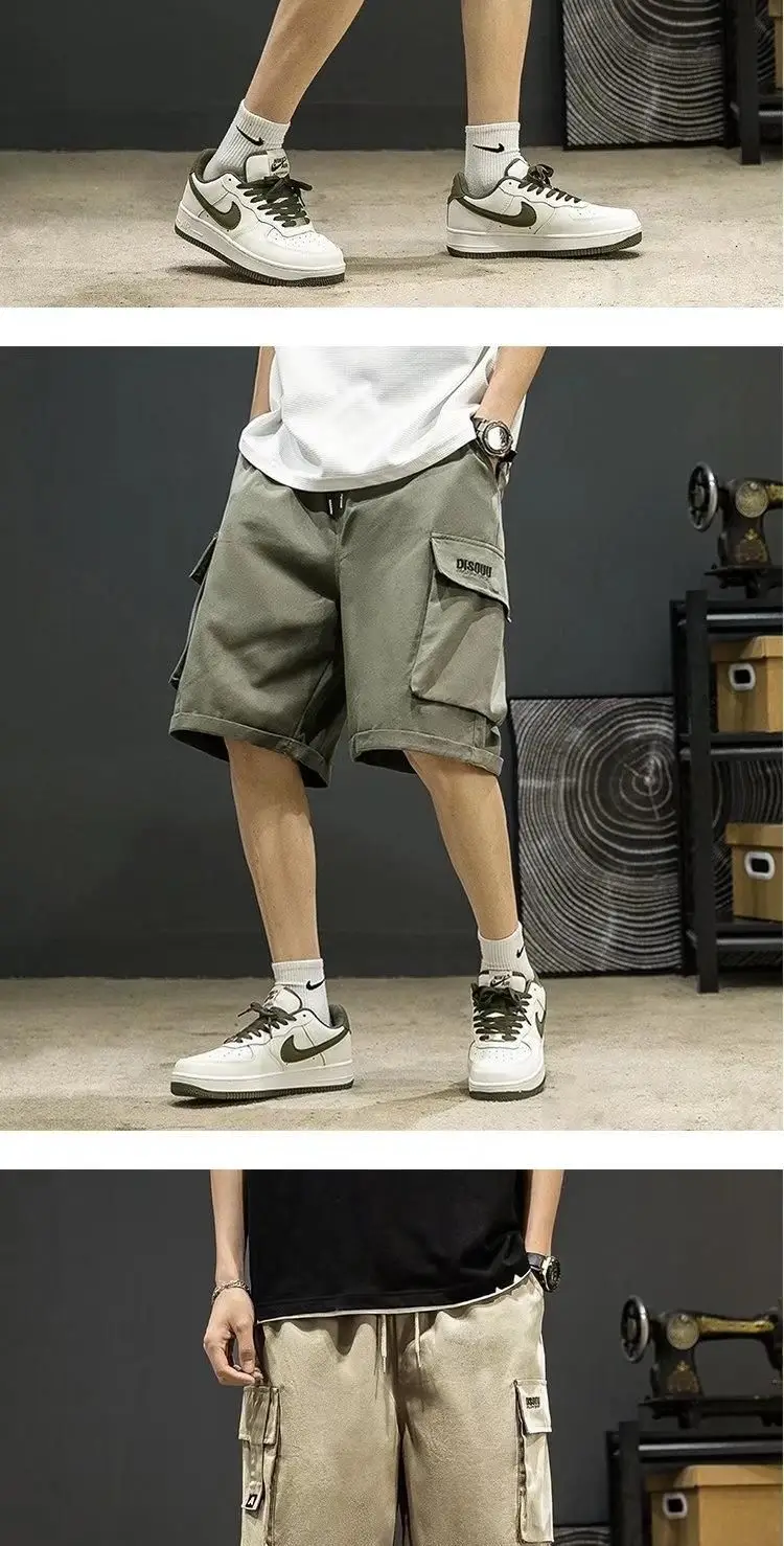 Men Japanese Style Ins Shorts Large All Match — feature 9