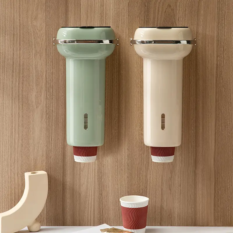 Automatic Double Cup Storage Rack for Home Use