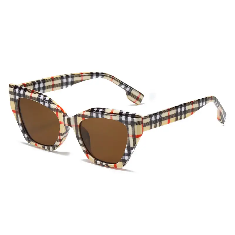 Turtle Print Cat's Eye Sunglasses for Women - Image 4