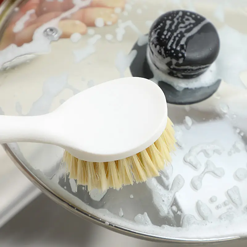 Wooden Bathroom Cleaning Brush with Soft Bristles - Image 6