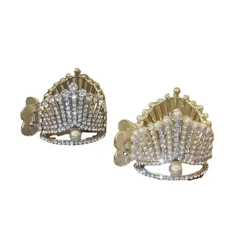 Crown Hairpin for Women High Ponytail Hair Accessory