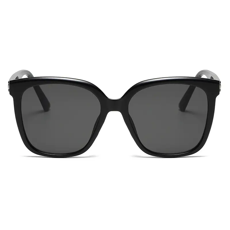 2025 Women Sunglasses Large Frame Slim Sunset Brown - Image 10