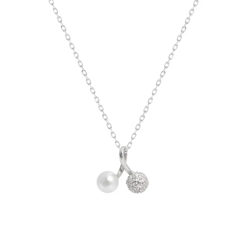 S925 Silver Pearl Clavicle Necklace for Women - Image 6